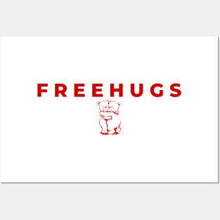 Free Hugs (Free Warm hugs) Posters and Art